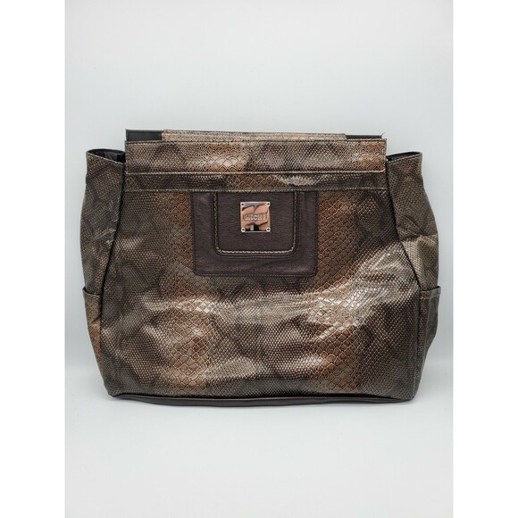 Miche Prima Shell JENNIFER Brown Snakeskin NEW w/o tags Base Purse Not Included - Picture 1 of 7